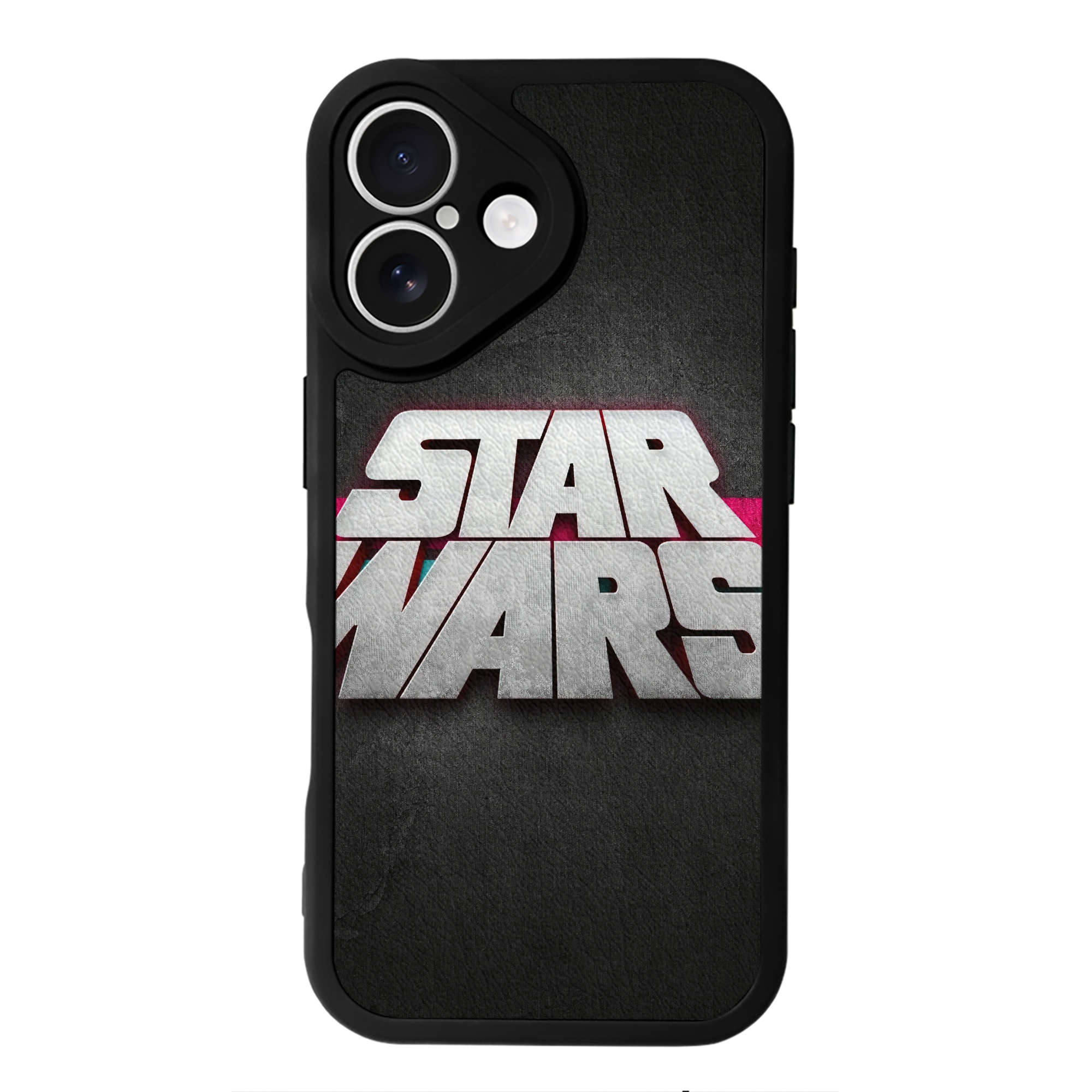（画像用） スター・ウォーズ Star Wars 【iPhone 16シリーズ対応】シリコンスマホケース（レザー調） 材質：シリコン